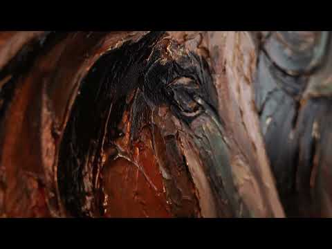 Handgemaltes Acrylbild auf Leinwand