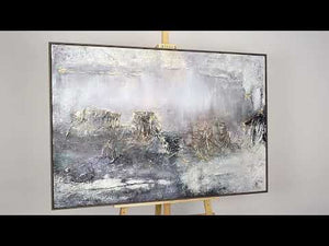 Moderne Wanddeko handgemalt