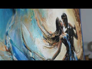 Handgemaltes Acrylbild auf Leinwand