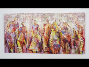 Abstrakte Wandkunst modern