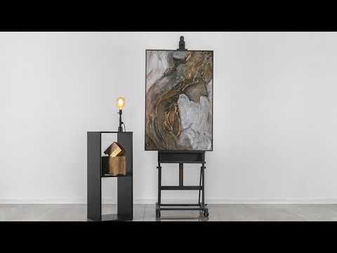 Moderne Wanddeko handgemalt