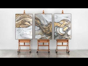 Textur Acrylbild modern