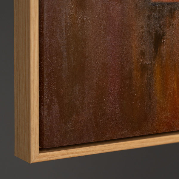 Reliefmalerei geometrische Formen handgemalt