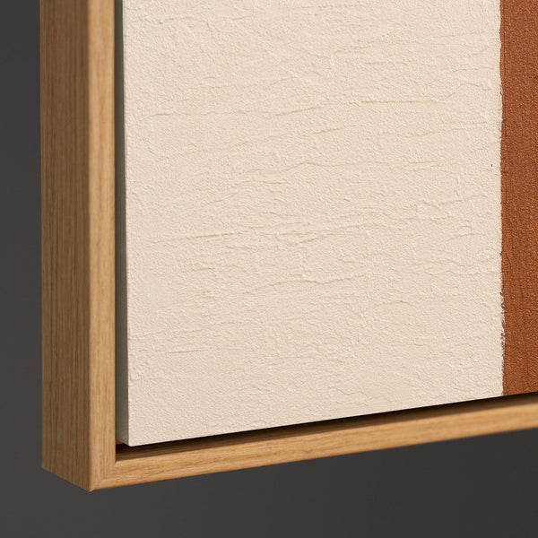 Seitenansicht strukturierte Leinwand moderne 