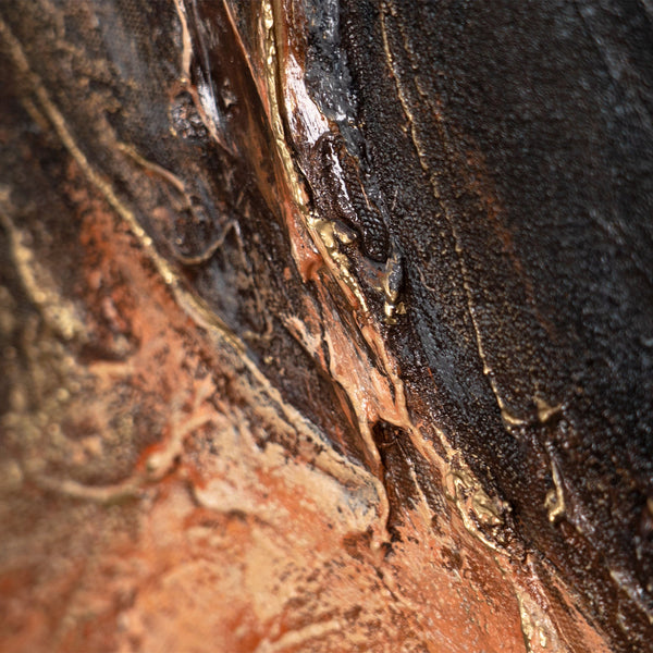 Strukturdetail abstrakte Kunst handgemalt