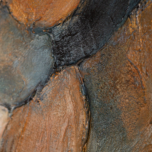 Strukturkunst Acryl modern farbkontrast stark