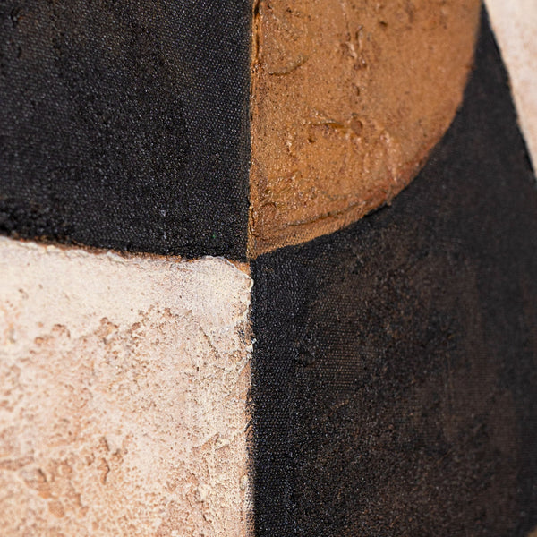 Strukturmalerei mit Glanzeffekt