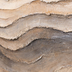 Strukturmalerei mit Tiefe und Bewegung