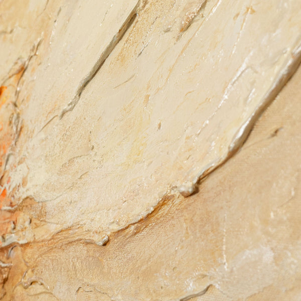 Texturmalerei Acryl Blütenmotiv