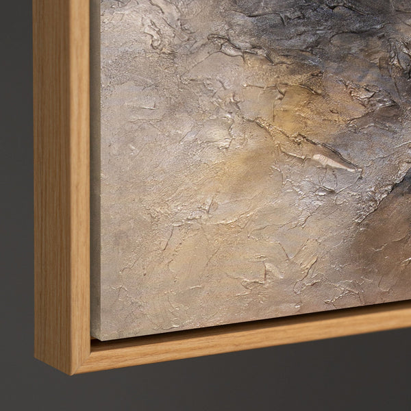 Texturmalerei mit Glanzeffekt und Tiefe