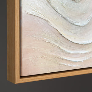 Texturmalerei Relief mit sanften Farbtönen