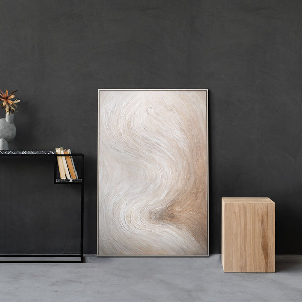 Wanddeko Wohnzimmer abstrakte Acrylkunst