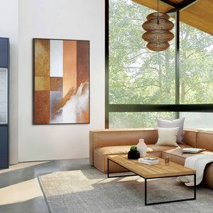 Wanddeko Wohnzimmer moderne Acrylmalerei