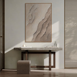 Wanddeko Wohnzimmer moderne Strukturmalerei