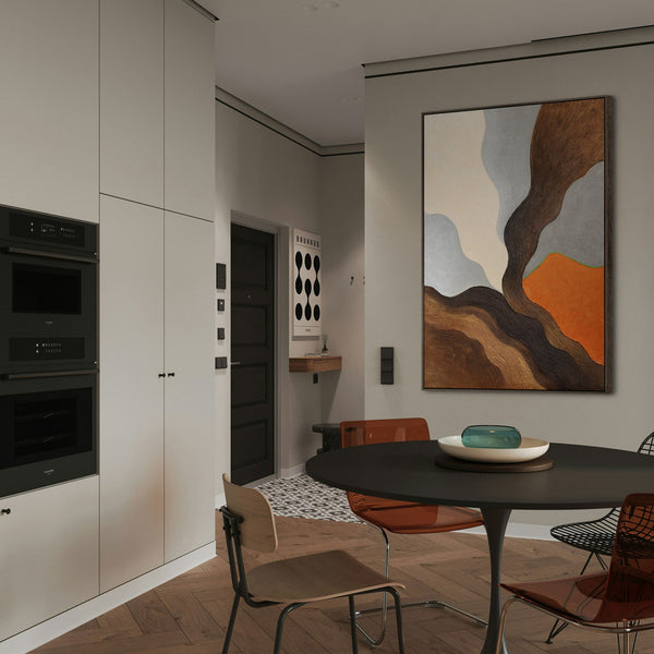 Wanddeko Wohnzimmer moderne Acrylmalerei