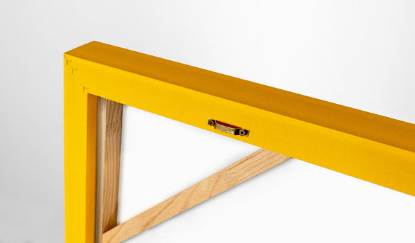 Gemälde mit Rahmen handgemalt abstrakt Löwenstärke  Bilder wohnzimmer