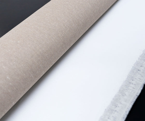 Strukturierte Künstlerleinwand – Nahaufnahme der Oberfläche